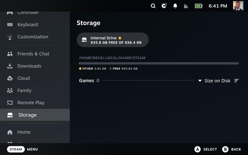 steam deck 1tb storage